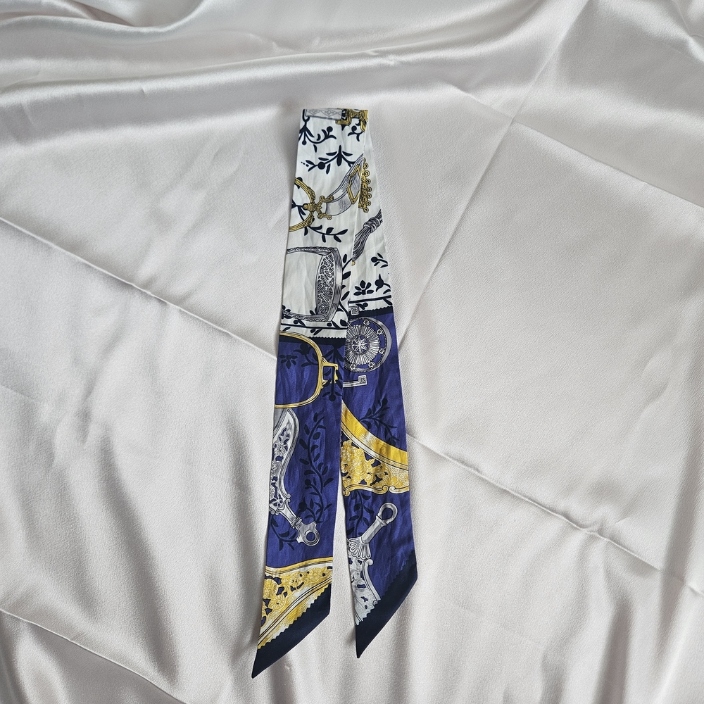 Hermes Blue and Gold Twilly
